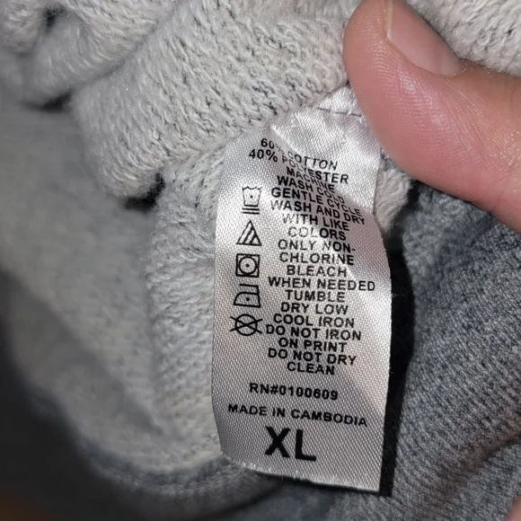 Gray Denver Broncos Men's Sweater - Picture 2 of 5